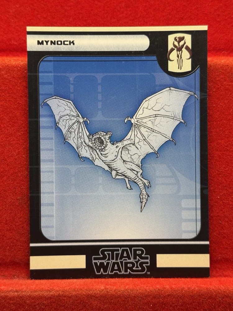 Star Wars Miniatures FORCE UNLEASHED - Mynock - 55/60 2007 EM14.2