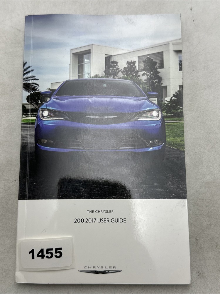 2017 Chrysler 200 user guide