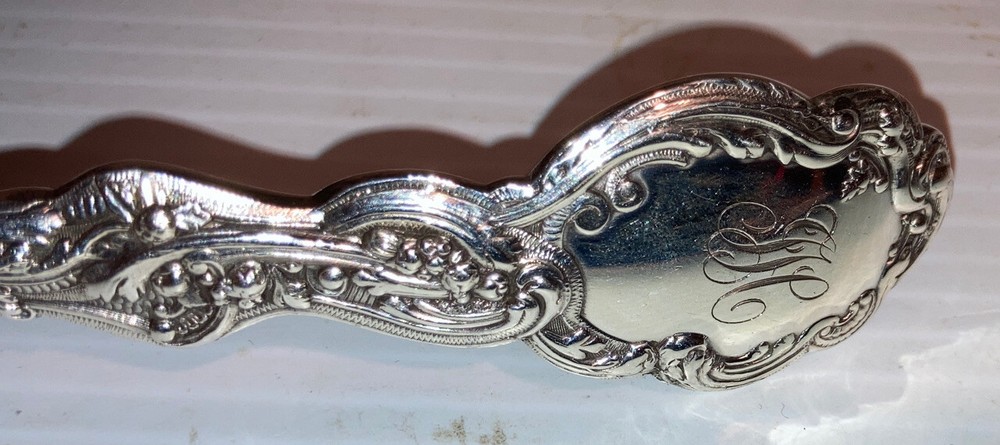 Vintage Gorham Sterling Silver Versailles Serving Fork 9”