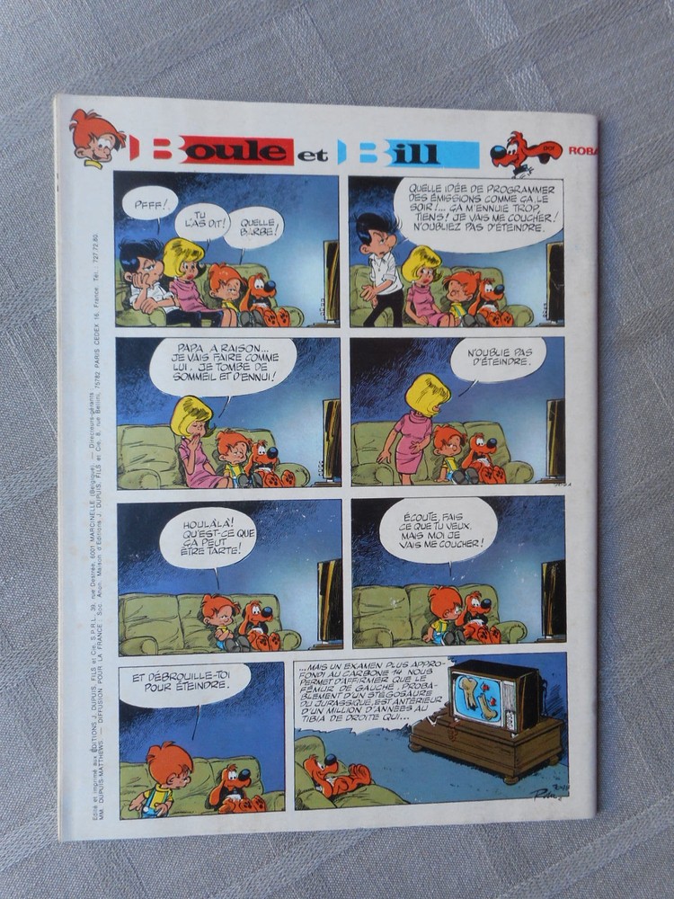 Spirou Weekly No. 1907 Good Condition With Supplement