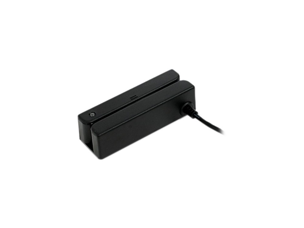 BLACK, WITH DATA EDITING CAPABILITY, MAGNETIC STRIPE READER, USB WITH RS232 EMUL