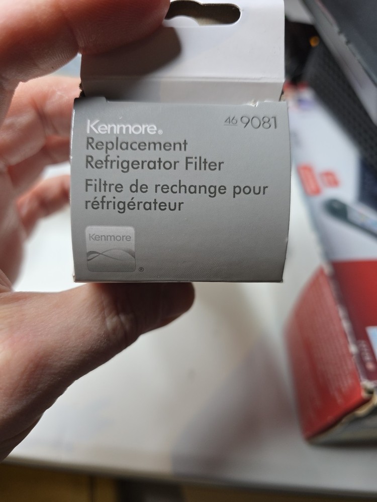 Kenmore 469081 Refrigerator Water Filter - White