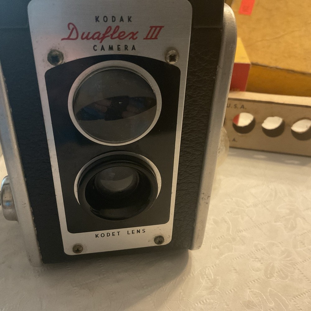 Vintage Kodak Duaflex iii 3 Camera Untested Read!