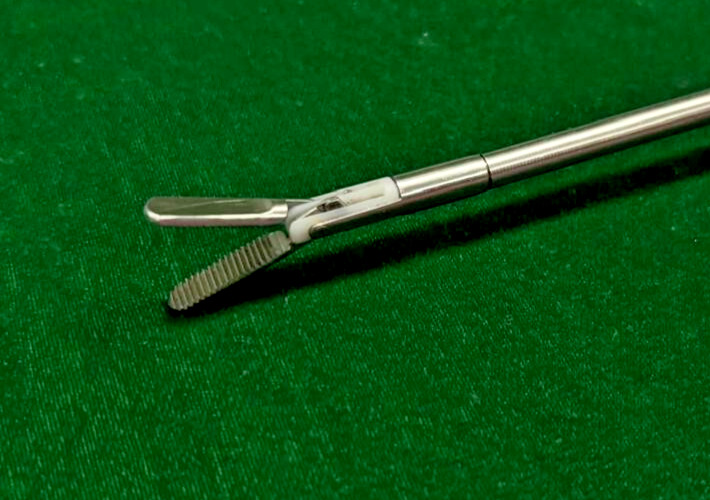 Laparoscopic Bissinger Bipolar Ruby Forceps 5mmx330mm Reusable Instruments
