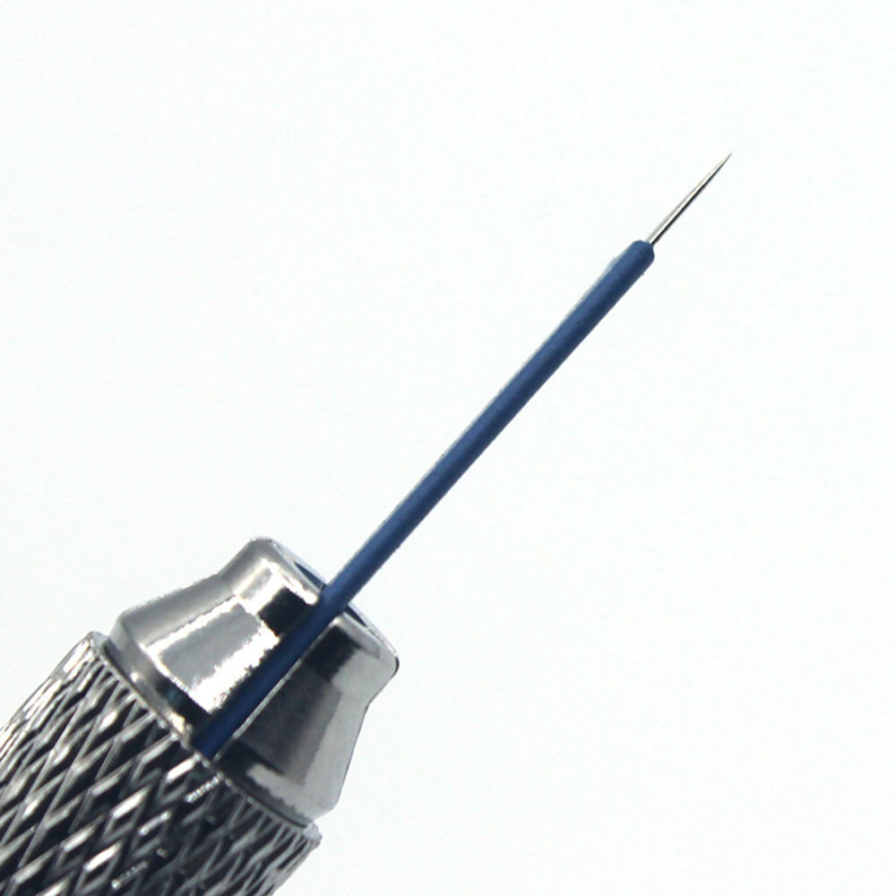 7/9/12/14/18/21 U Microblading Needles Permanent Eyebrow Blue Flex Tattoo Blades