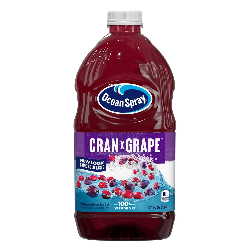 ® Cran-Grape® Cranberry Grape Juice Drink, 64 Fl Oz Bottle