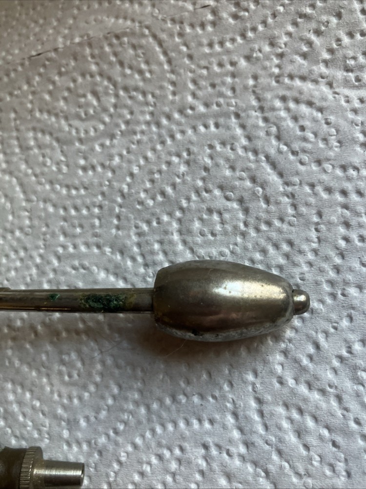 Vintage DeVilbiss Spray Glass Atomizer Powder Blower- Grey squeeze bulb