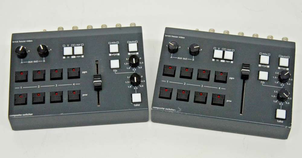 Brick House Video VTB-2A Composite Switcher - TESTED