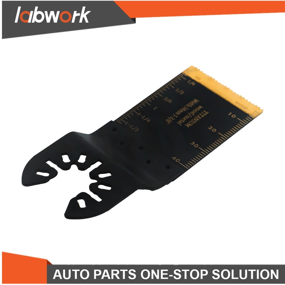Labwork 20 PCS Titanium Oscillating Multi Tool Blades Kit for Metal,Wood,Plastic