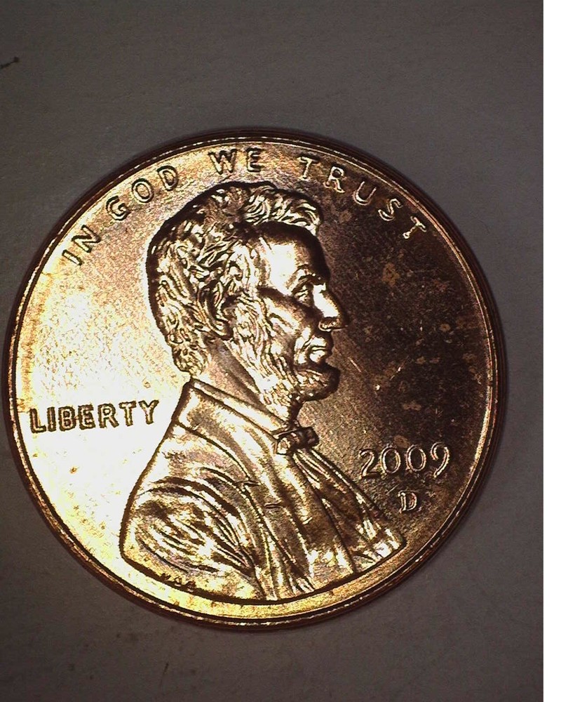 2009 D Lincoln Cent Doubled Thumb
