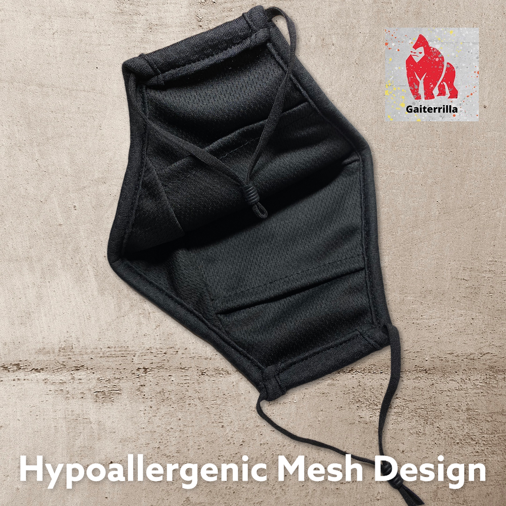 Sports Face Mask, Washable, Nose Wire, Filter Pocket, Adjustable,