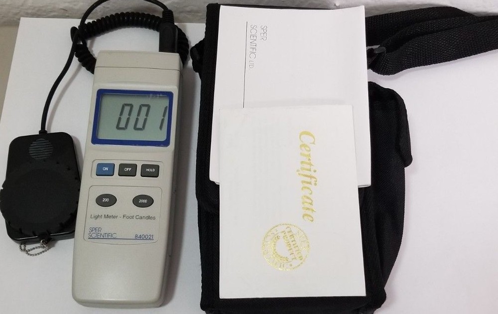 Sper Scientific 840021, Foot Candle Light Meter