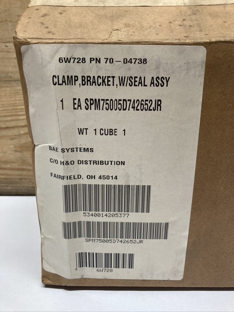 Bracket Loop Clamp with Seal Assembly 70-04738 BAE Systems Hmmwv