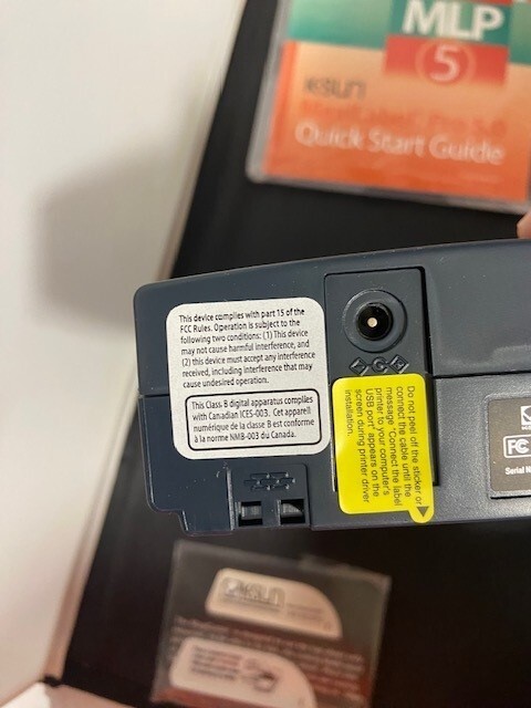 K-Sun Label Shop 2010PC Machine (2010-PC) Label Printer - NEW