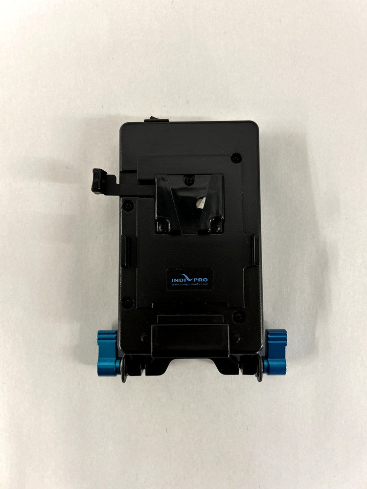 Indipro Universal V-Mount Plate with Multiple Outputs w/ 15mm Rod Base System