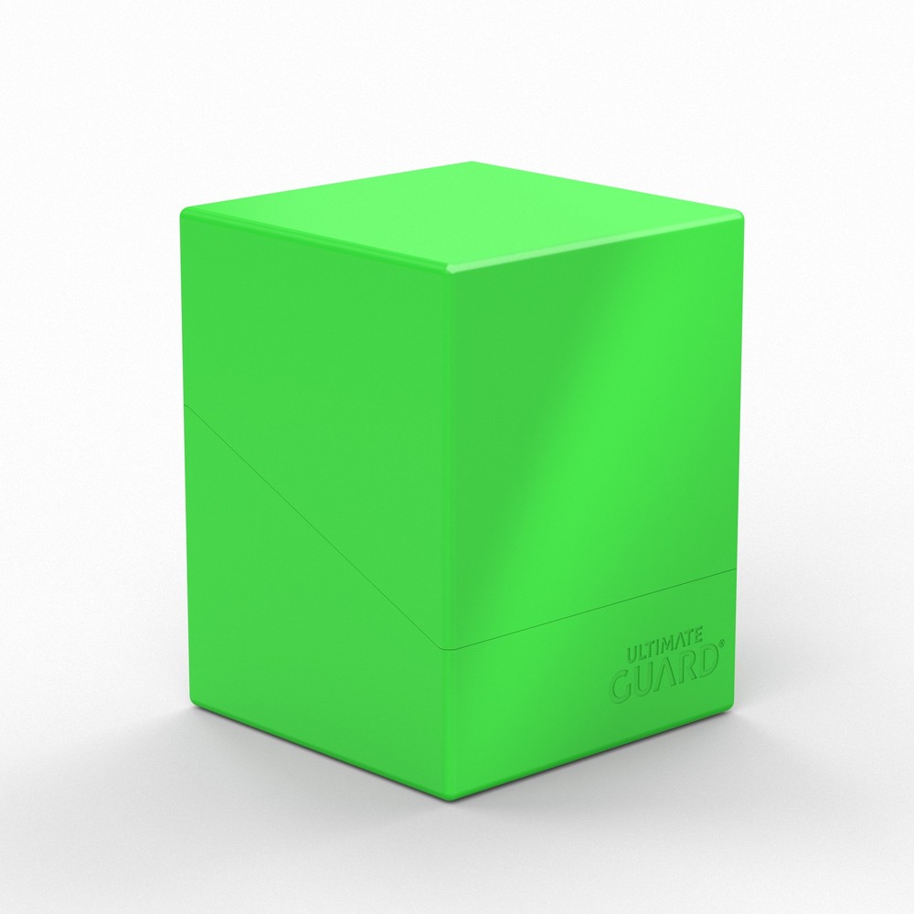 Ultimate Guard: Deck Box Boulder 100+ Solid Neon Green