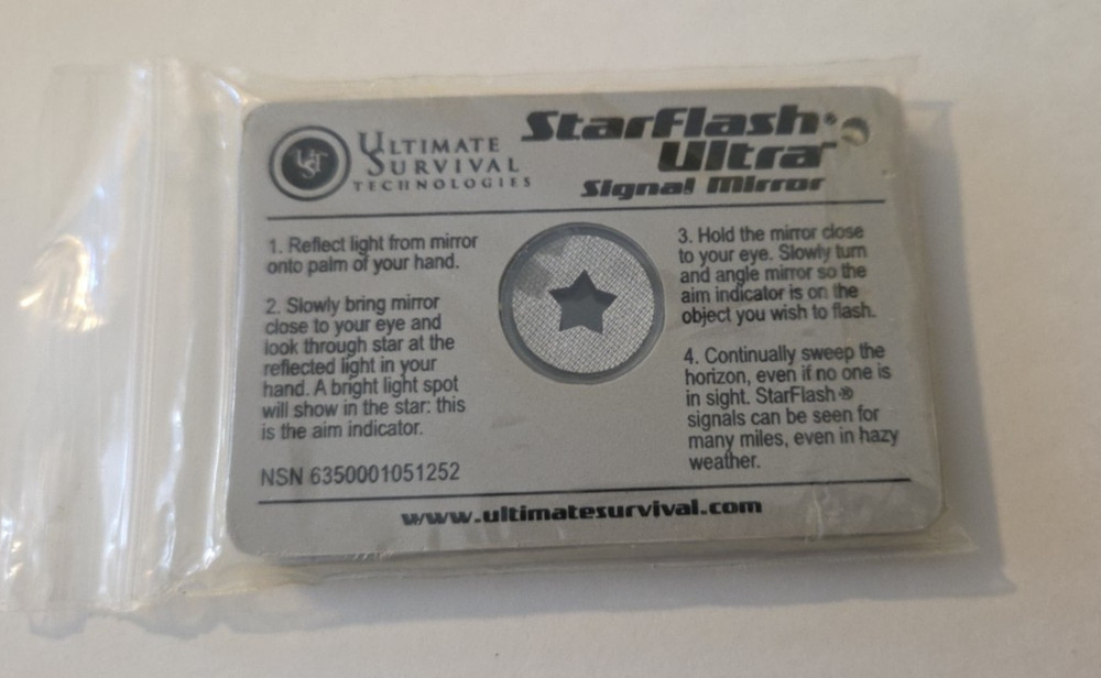 UST Starflash Ultra Signal Mirror