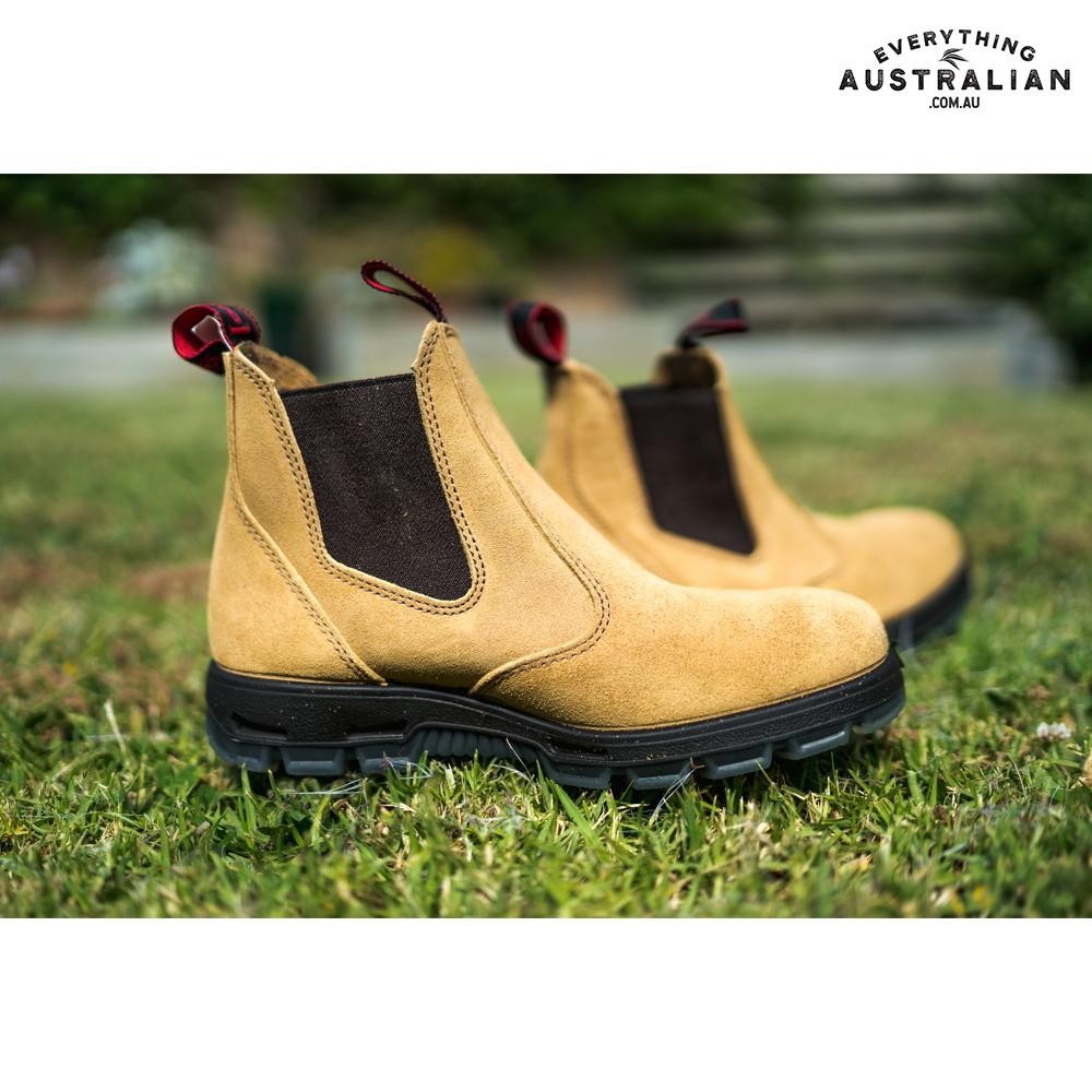 Redback Bobcat UBBA Soft Toe Boot Banana Suede