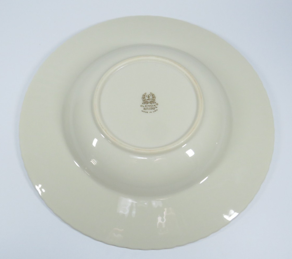 Rutledge Lenox Rimmed Soup Bowl - EUC