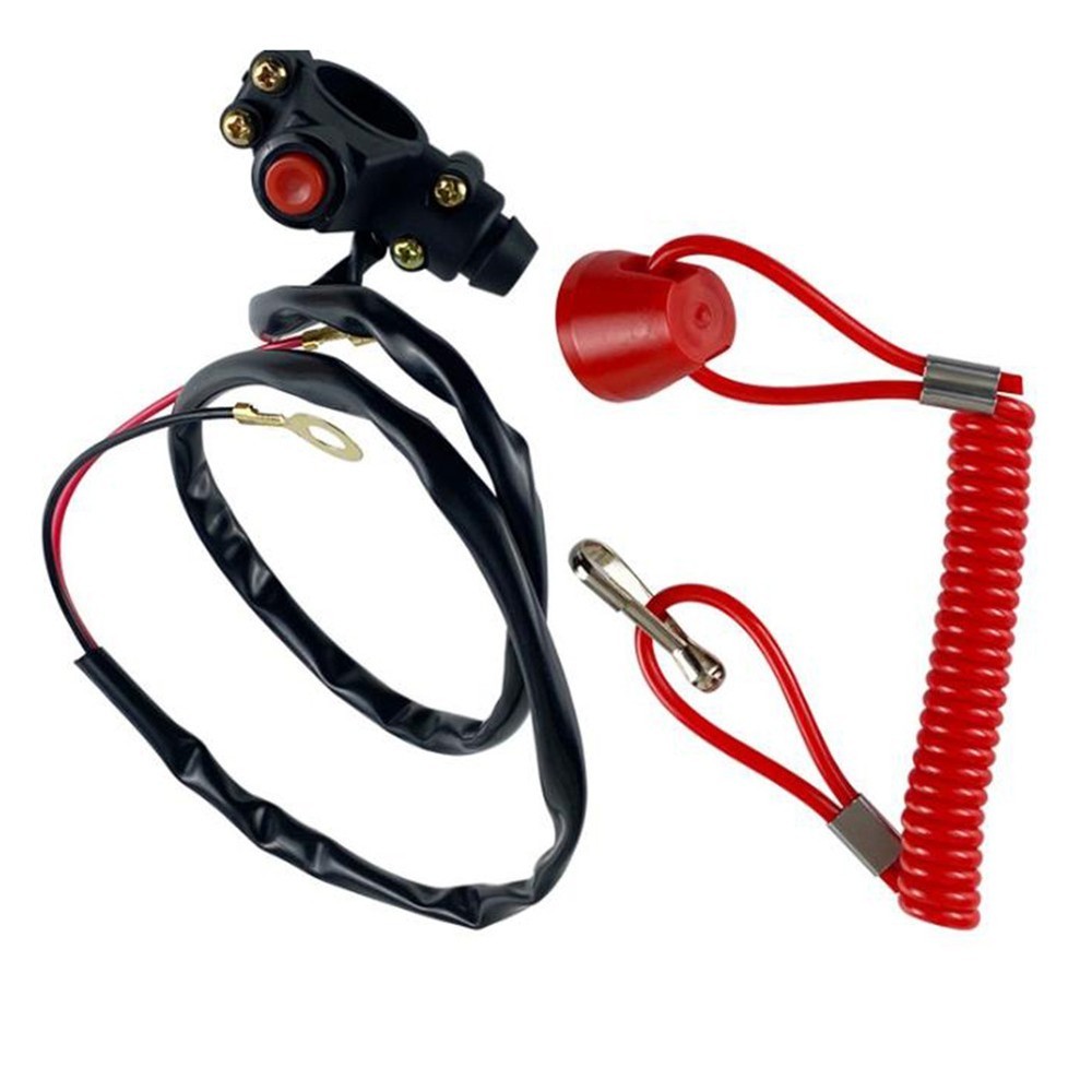 Waterproof Stop Engine Switch for ATV Quick Assembly and Reliable Performance