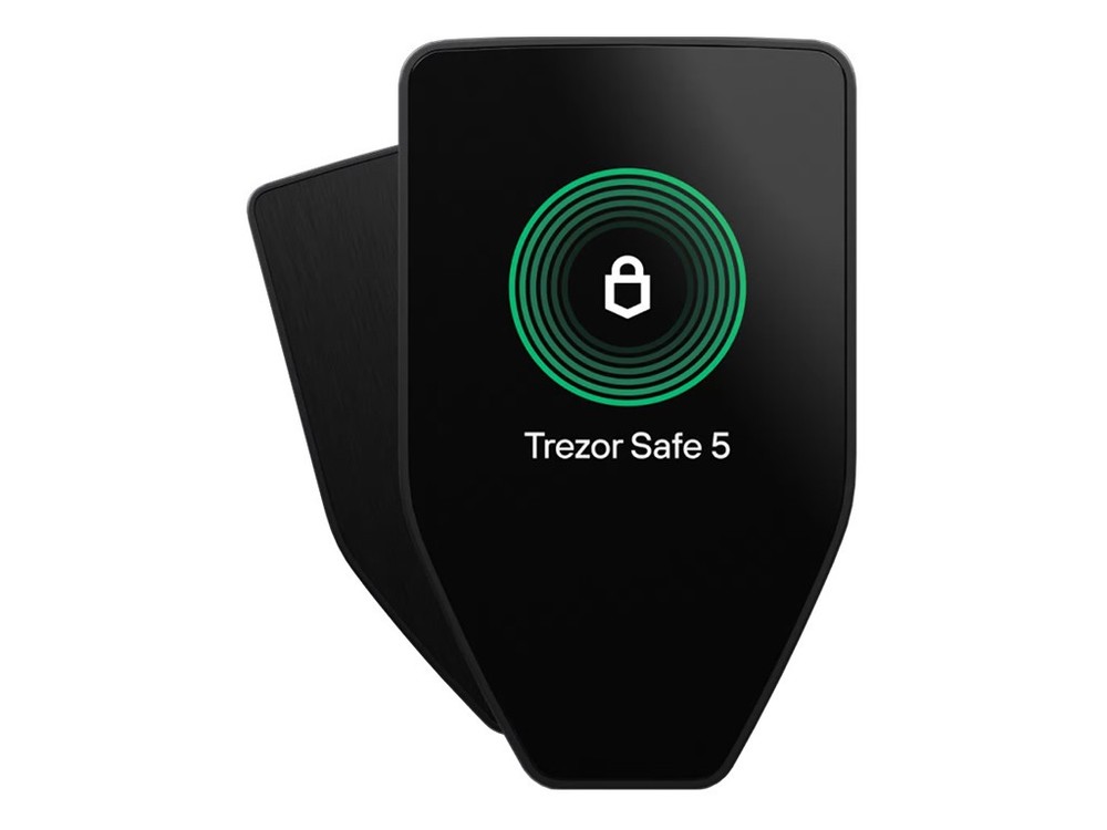 Trezor Safe 5, Hardware wallet, USB-C, Black Graphite