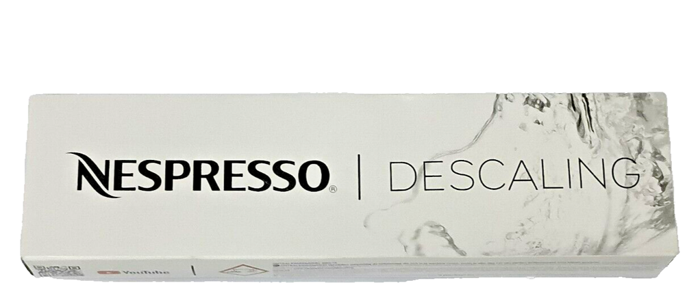 Original Nespresso Descaling Kit Cleaning Solution 2 Pack