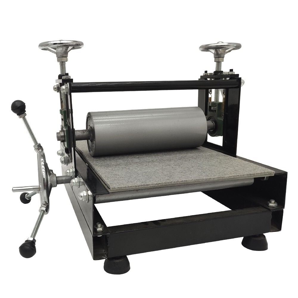 Intbuying Slab Roller Printmaking Machine Portable Tabletop 50*30cm