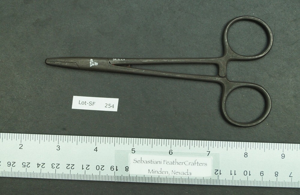 Dr. Slick 6" Spring Creek Black Clamp New