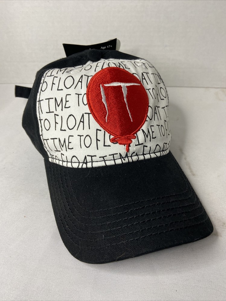 IT Baseball Hat Time To Float Red Balloon Stephen King Concept One Accessories