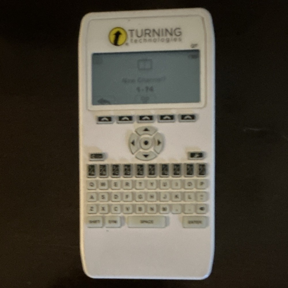Turning Technologies QT Device RCQR-01 Wireless Remote Control White