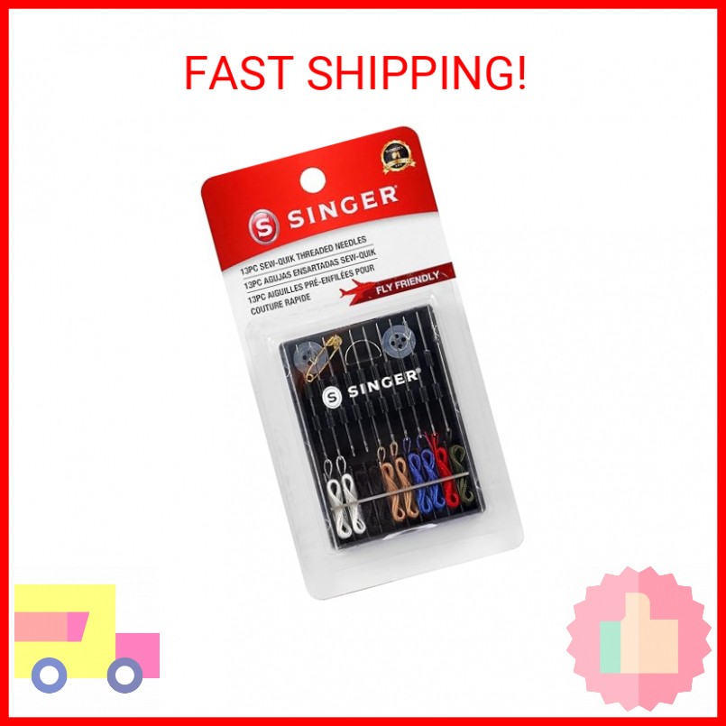 Singer Sew-Quik Threaded Hand Needle Kit