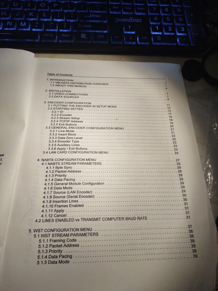 Norpak Encoder Software user's Manual 134 pages