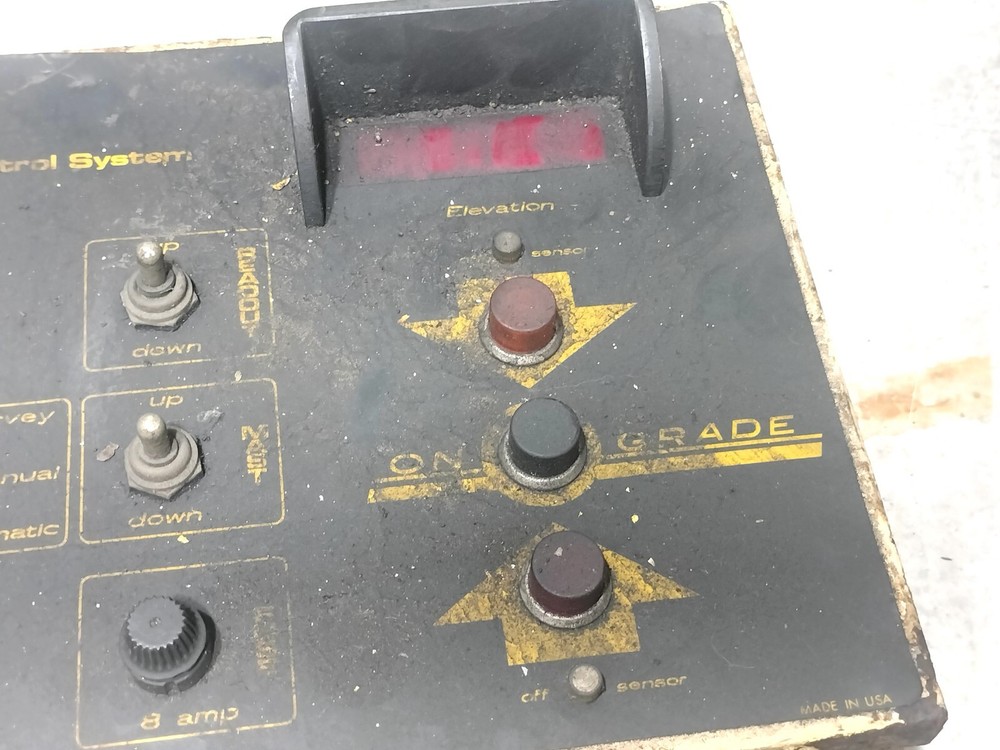 MCS AGL 302 Machine Control System Box Controller Laser Backhoe Dozer