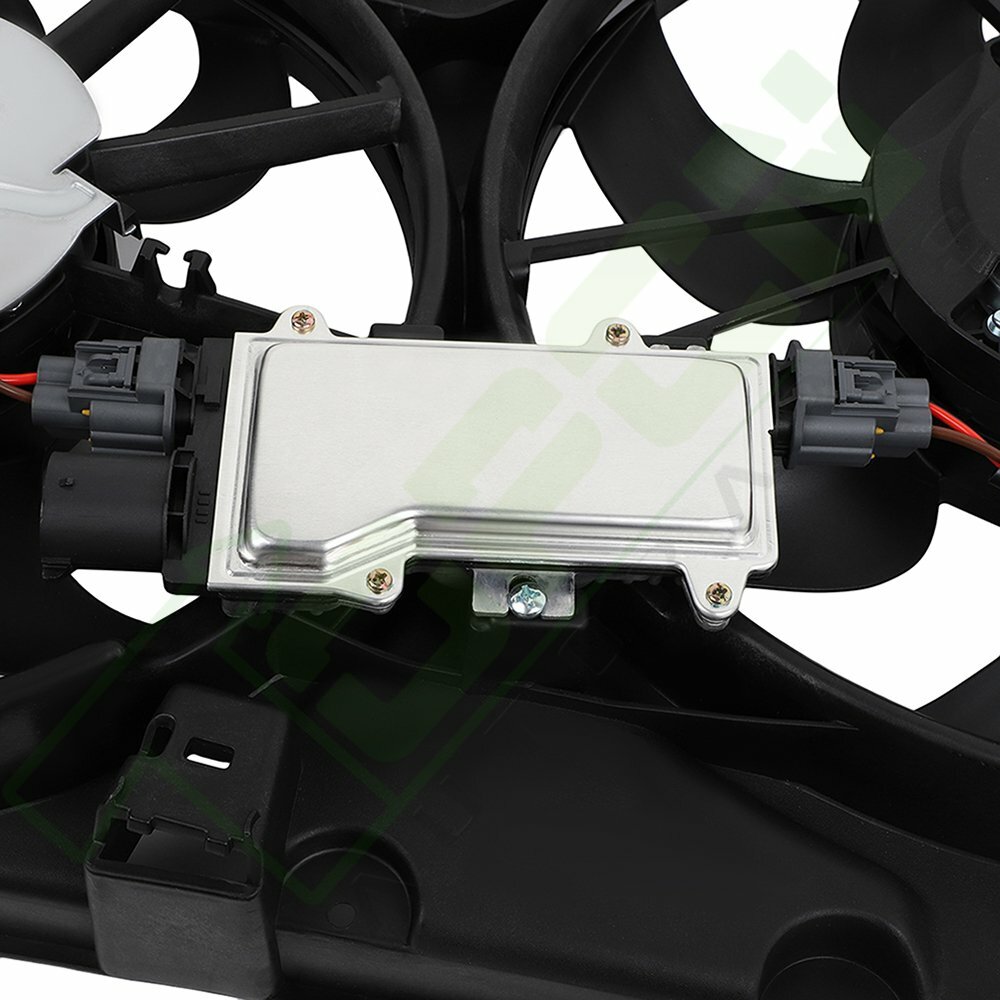 Engine Radiator Condenser Cooling Fan Assembly For 2011-2012 Ford Explorer