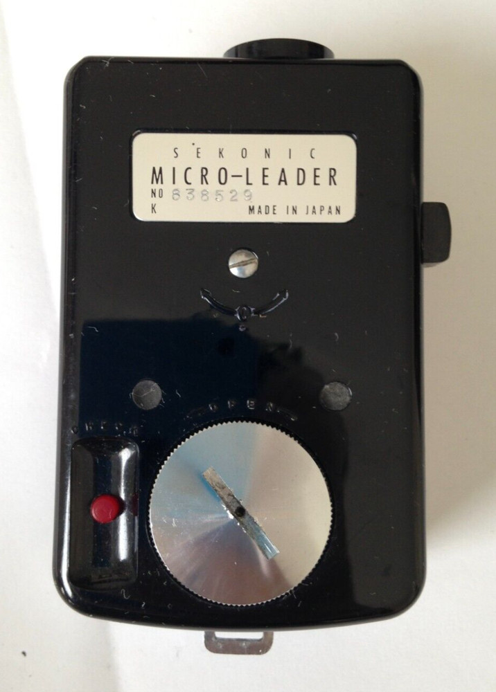 SEKONIC MICRO LEADER Light Meter Untested Vintage