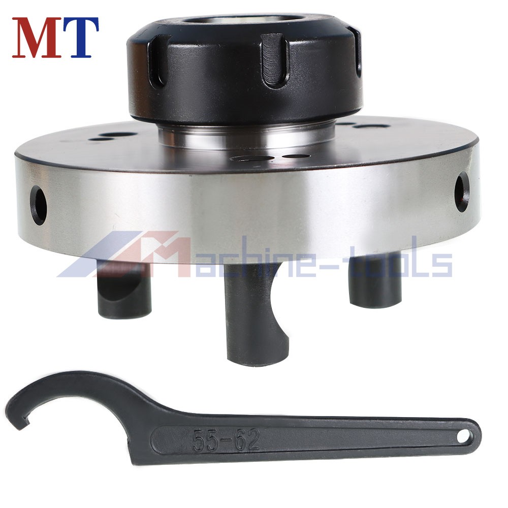 ER40 Collet Chuck 5/8" For Milling125mm Diameter Compact Lathe Tool Stud
