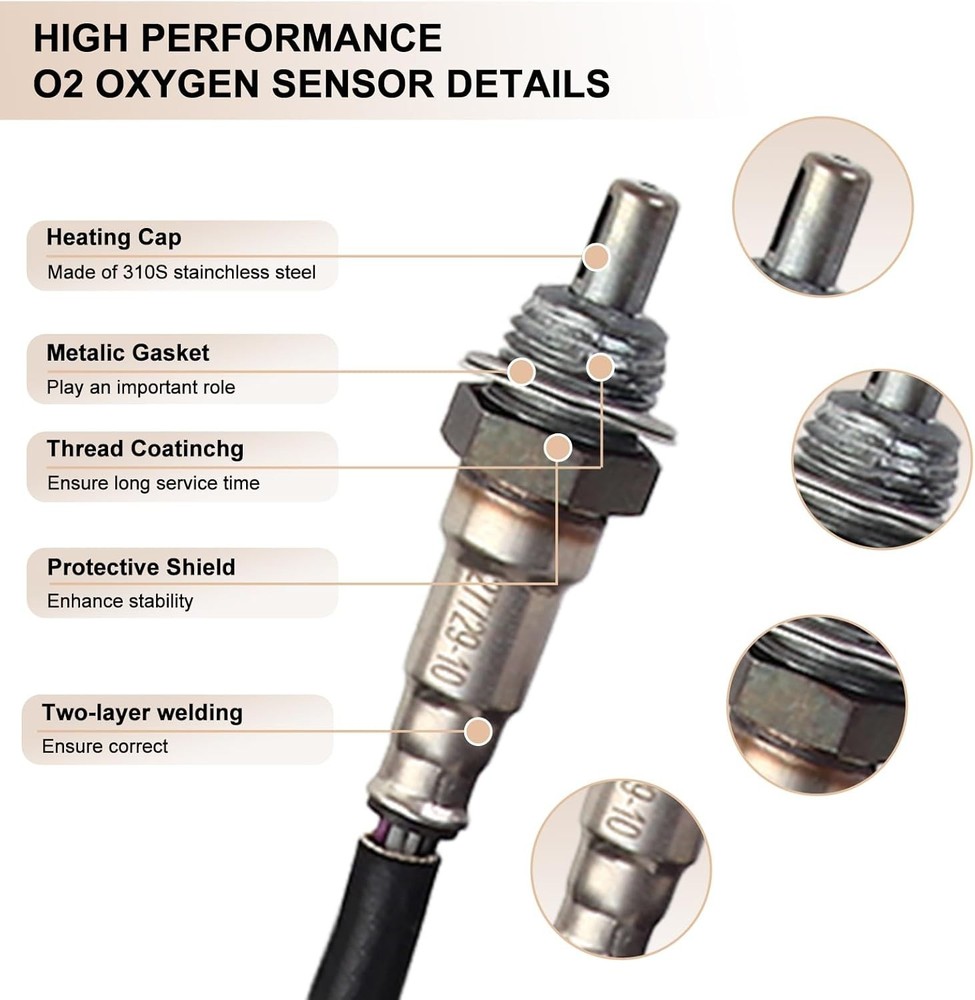 High-Performance Oxygen O2 Sensor for Electra Glide & Road Glide (2010-2016)