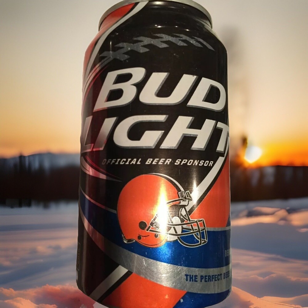 NFL 2015 CLEVELAND BROWNS BUD LIGHT EMPTY CAN 2015
