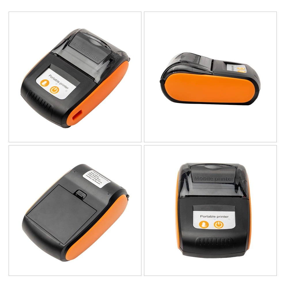 58mm Thermal Receipt Printer Wireless BT USB For Android IOS Windows