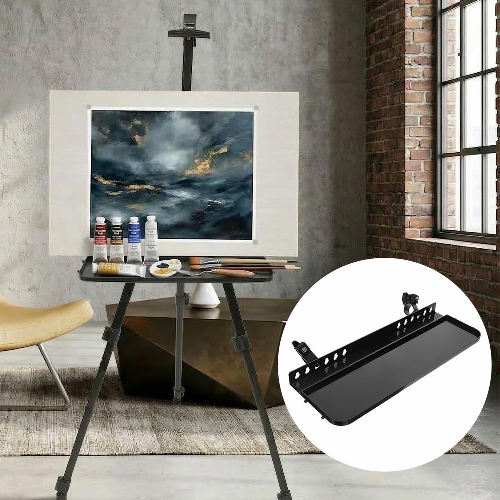 Plastic Detachable Easel Tray Shelf Replacement Sketch Rack Storage Removable...