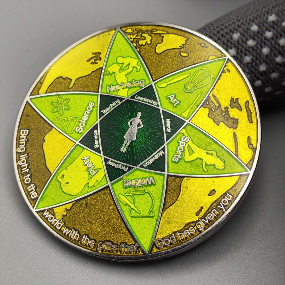 Bring Light the World Challenge Coin