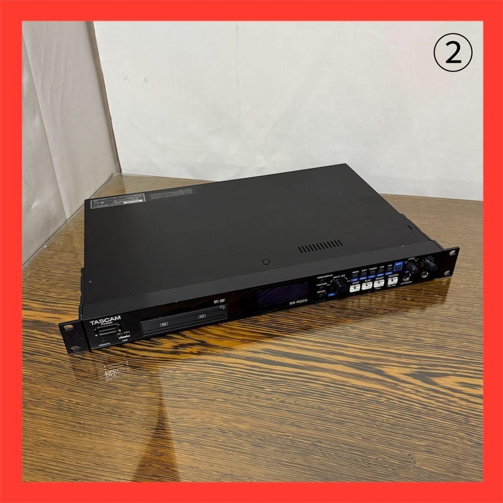 TASCAM SS-R200 Stereo Audio Recorder Only Main Unit All Function Tested