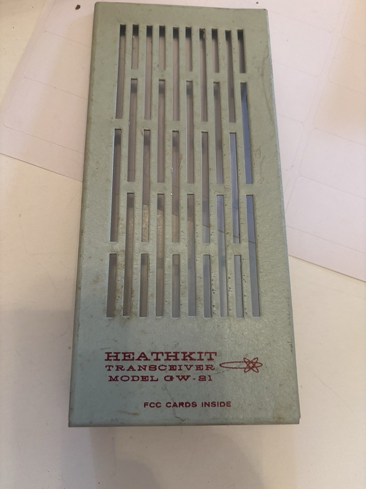 Heathkit Transceiver GRILL Model GW-21 - Front Cover