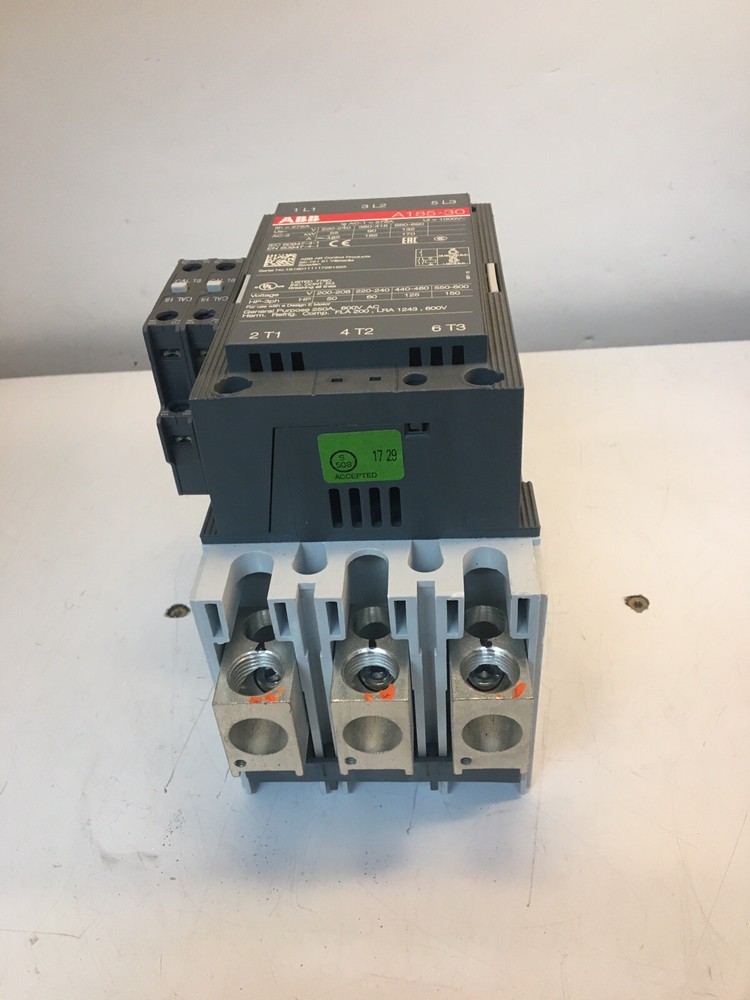 ABB A185-30 Contactor Motor Starter From Working Environment See Photos