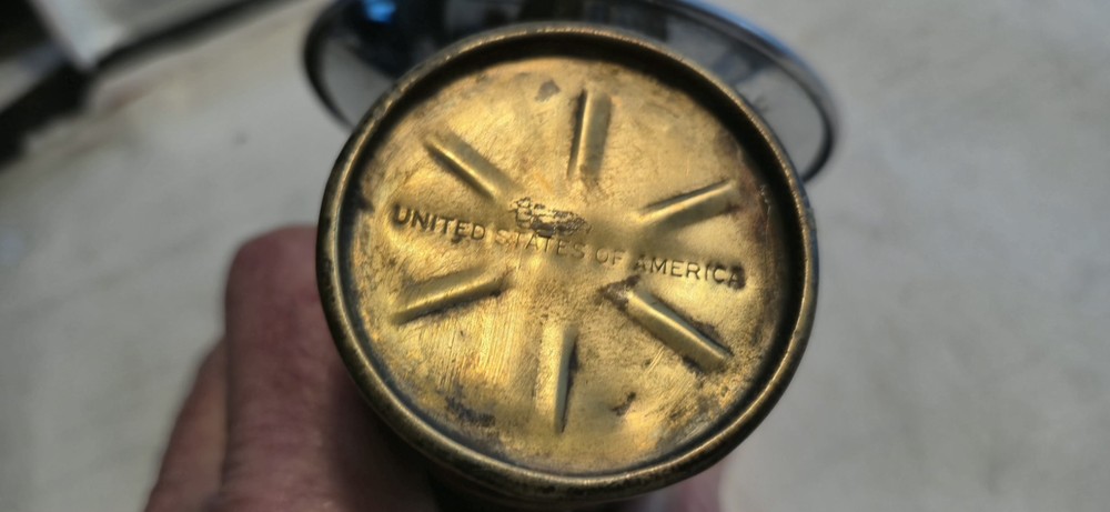 Vintage Justrite Carbide Miners Lamp