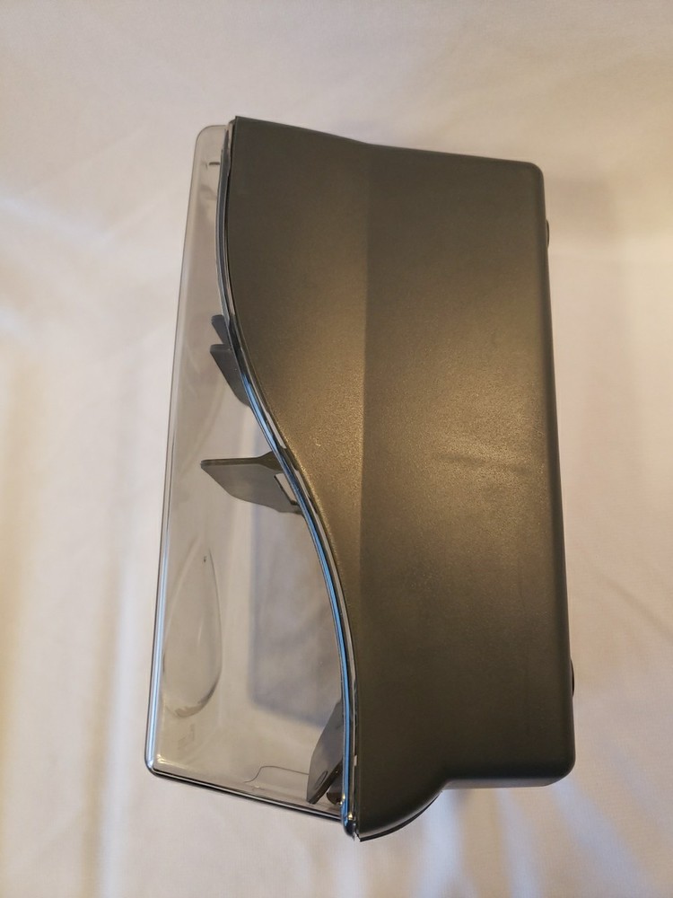 Fellowes Vintage Soft Works Diskette Tray Container Charcoal Gray