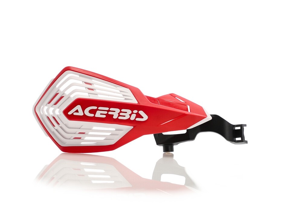 Acerbis K-Future Handguards - Red/White - 2895621005