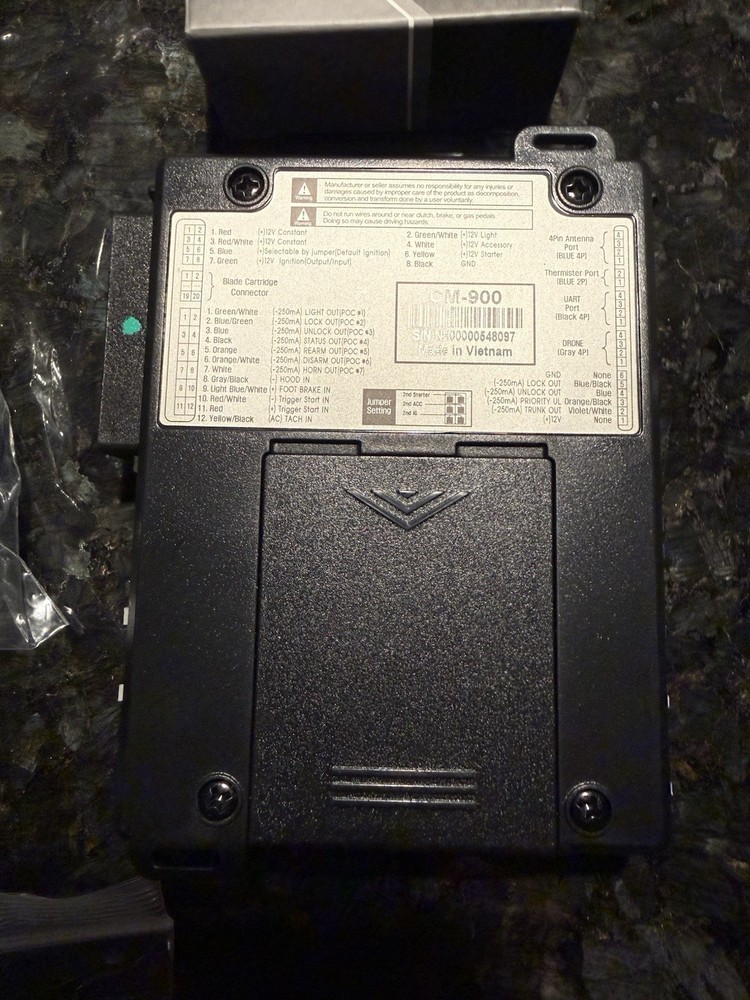 Compustar CS4900-S 4-Button 2-Way, 3000' Remote Start System Blade Not Included