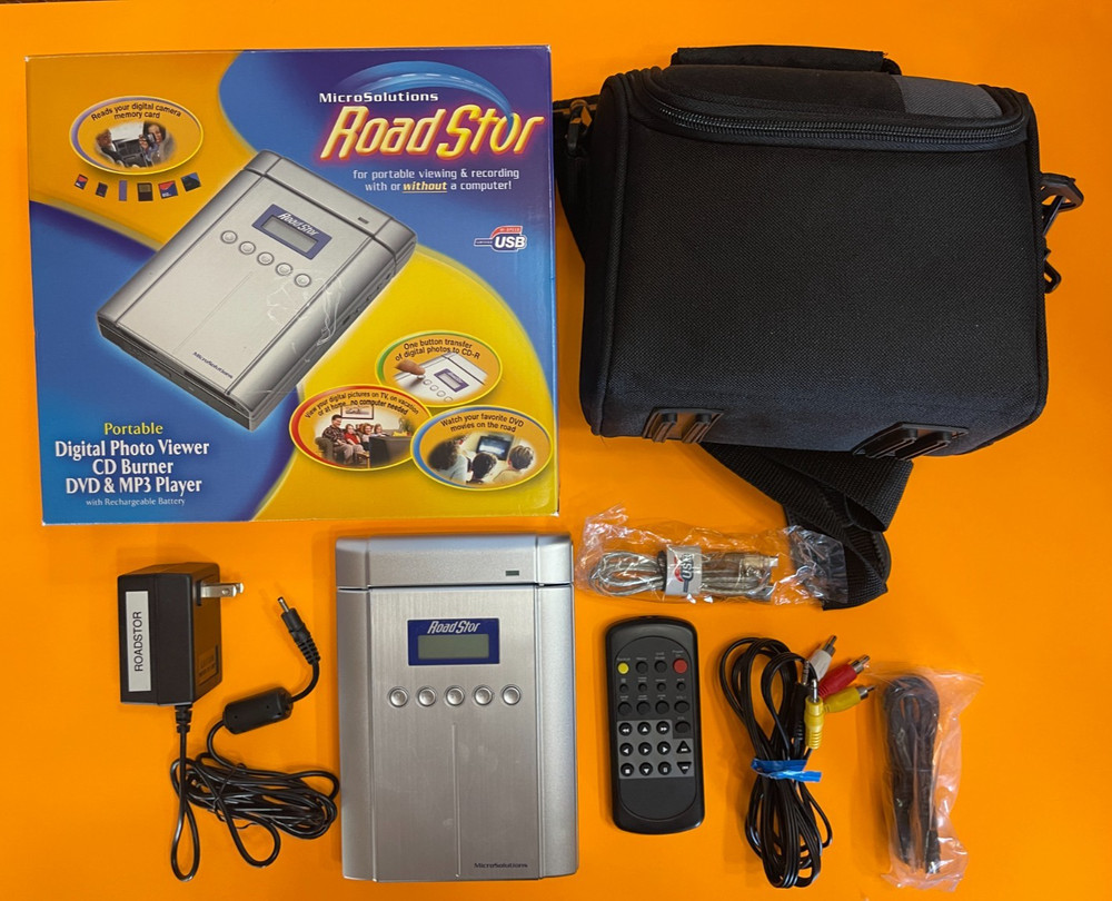 VINTAGE MICROSOLUTIONS ROADSTOR 401010 DVD CDR USB CARD READER **PLS READ