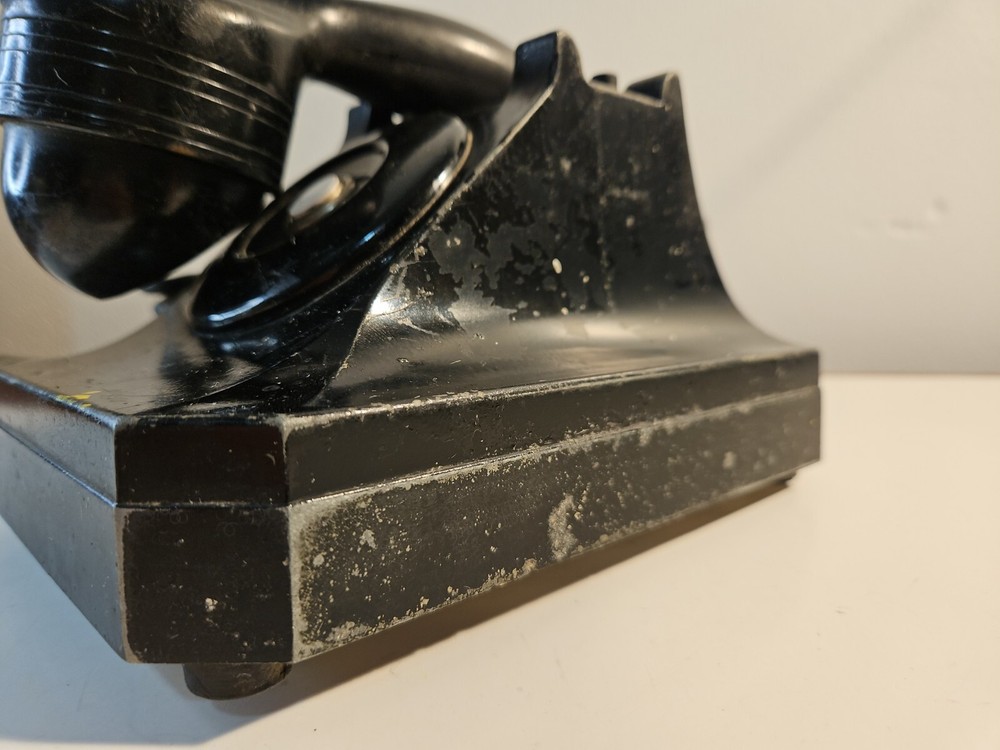 Vintage Phone Stromberg Carlson No Dial Black Bakelite Intercom UNTESTED Parts